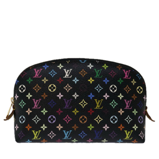 Louis Vuitton Cosmetic Case Monogram Vernis, BLACK, CANVAS, Clutche & pouche