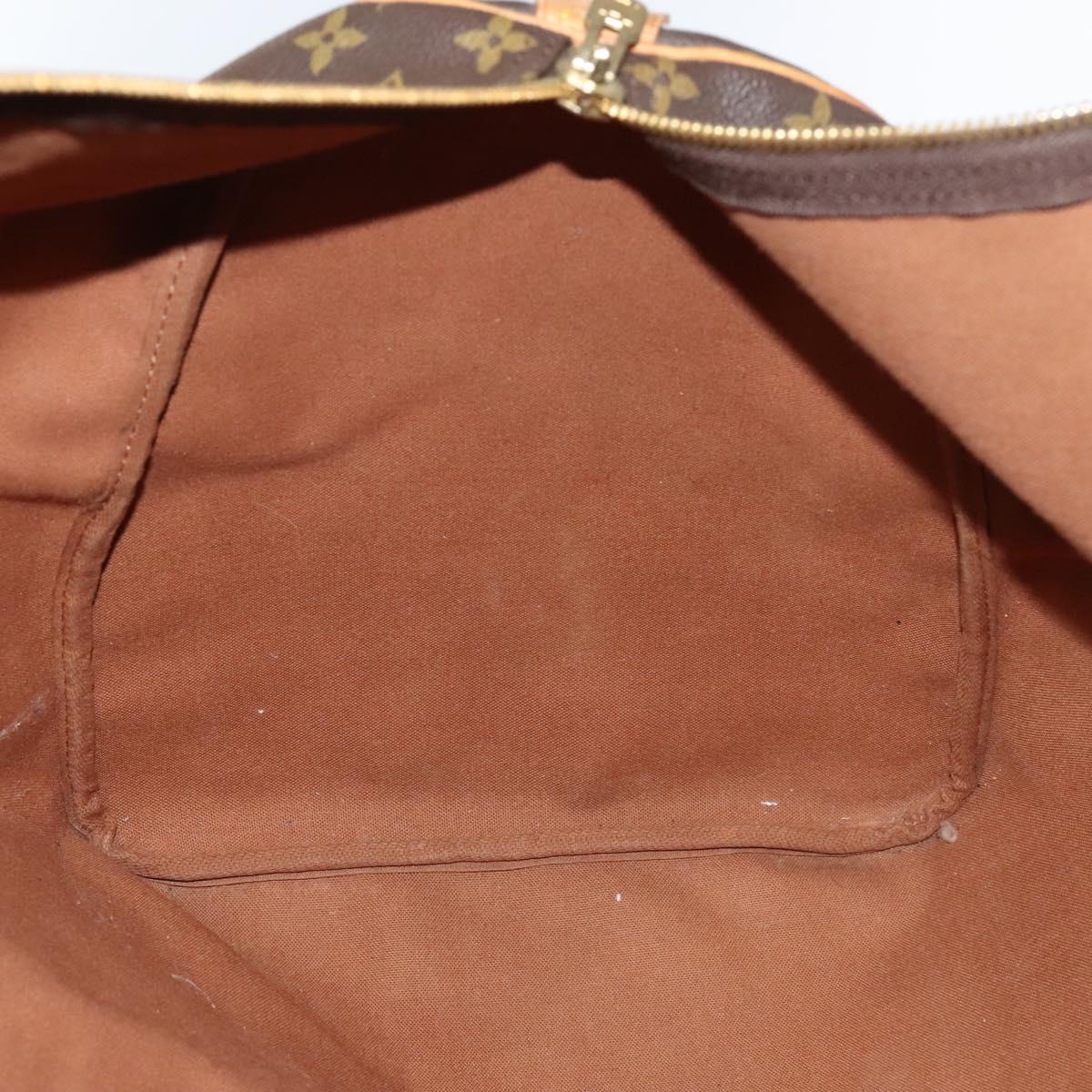 Louis Vuitton Keepall 60, Brown, Canvas, travel