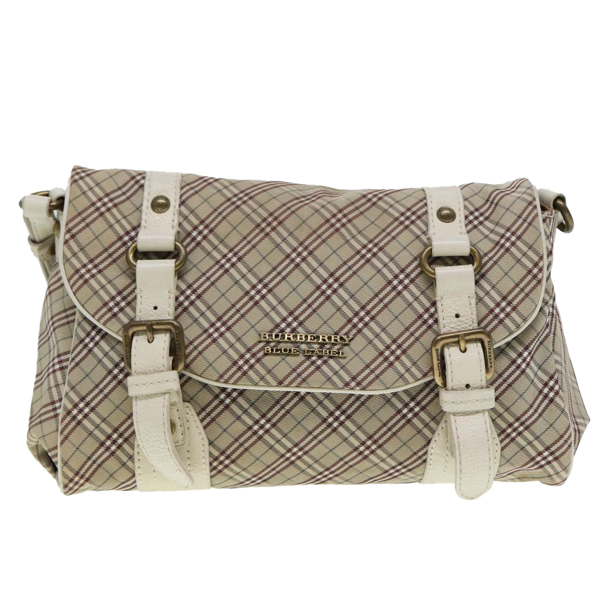 Burberry Nova Check, Beige, Canvas, shoulder