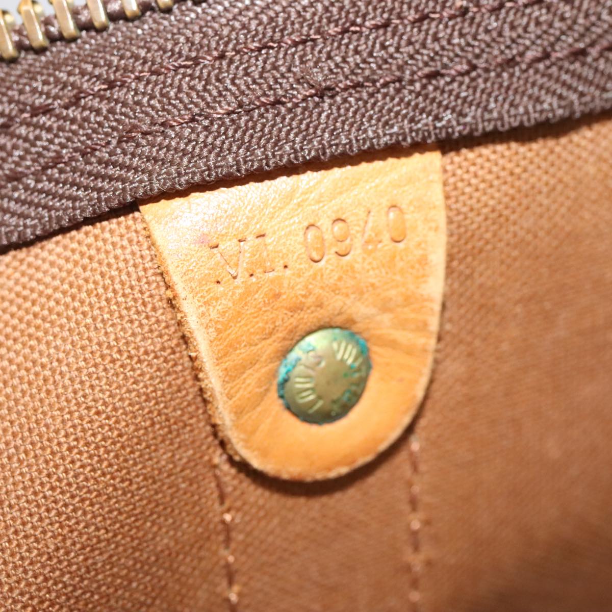 Louis Vuitton Keepall Bandoulière 60, Brown, Canvas, travel