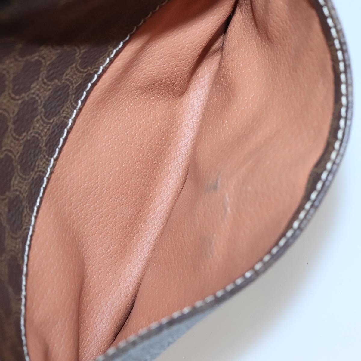 Céline Macadam, Brown, Canvas, shoulder