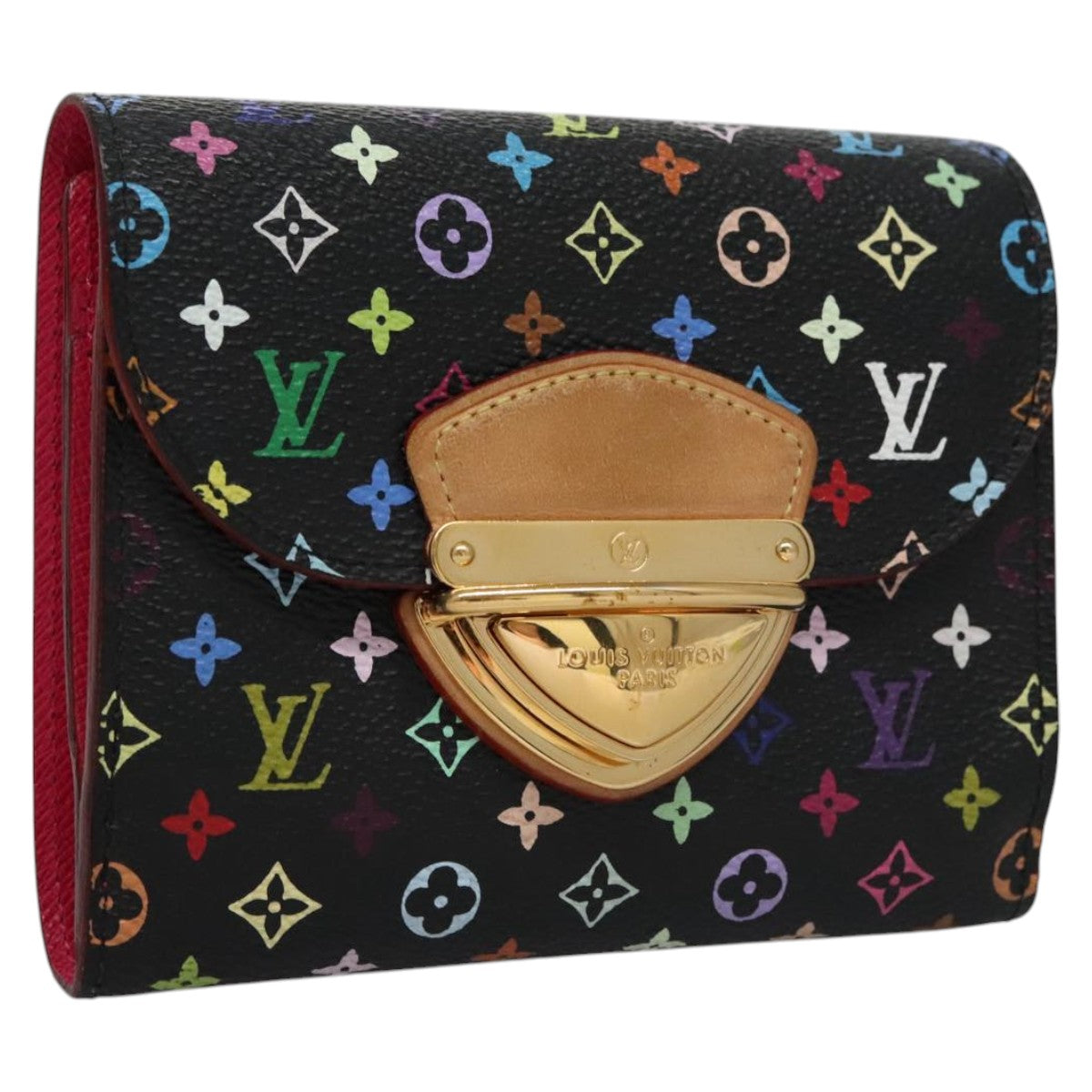 Louis Vuitton Joy, Multicolour, Canvas, wallet