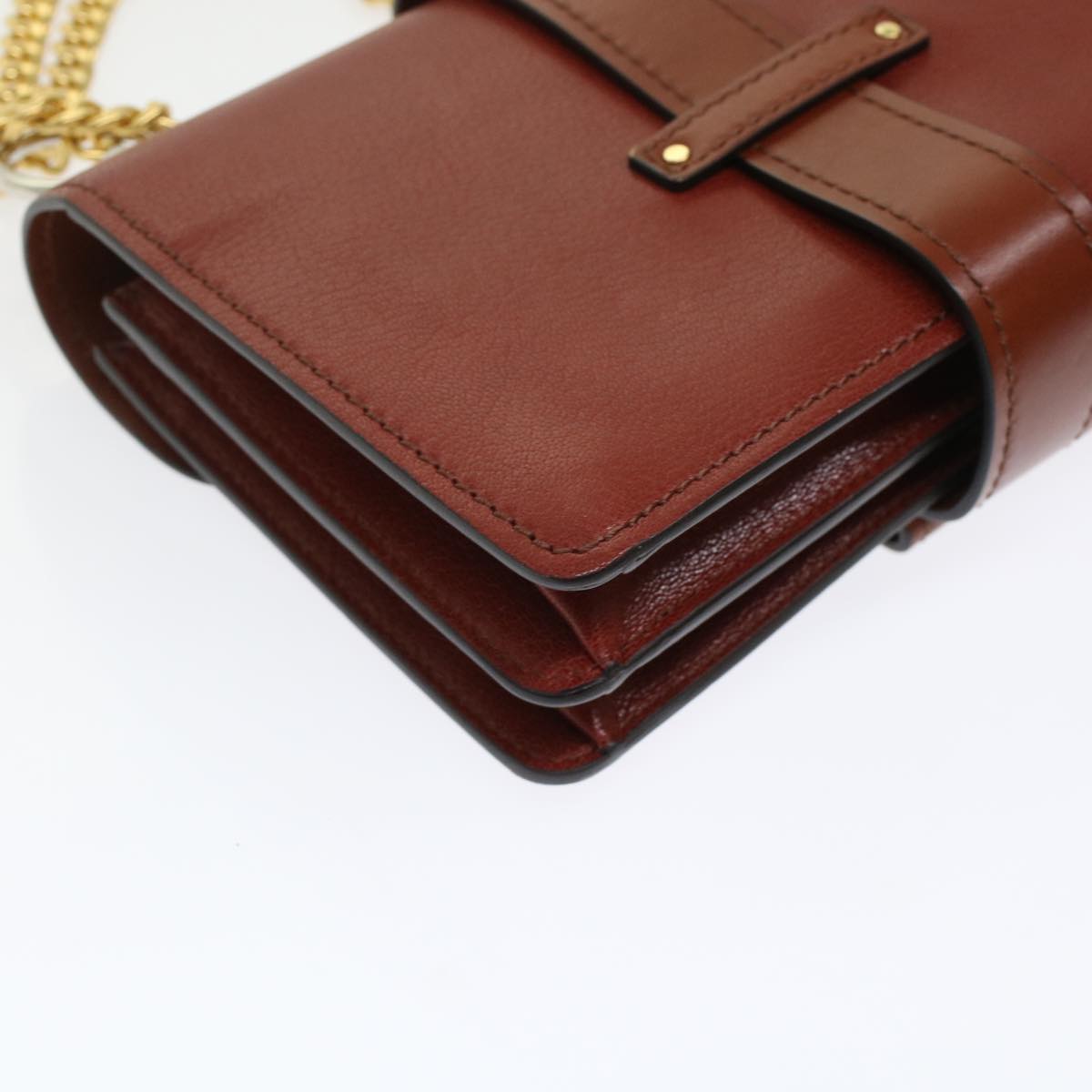 Chloé, Brown, Leather, shoulder