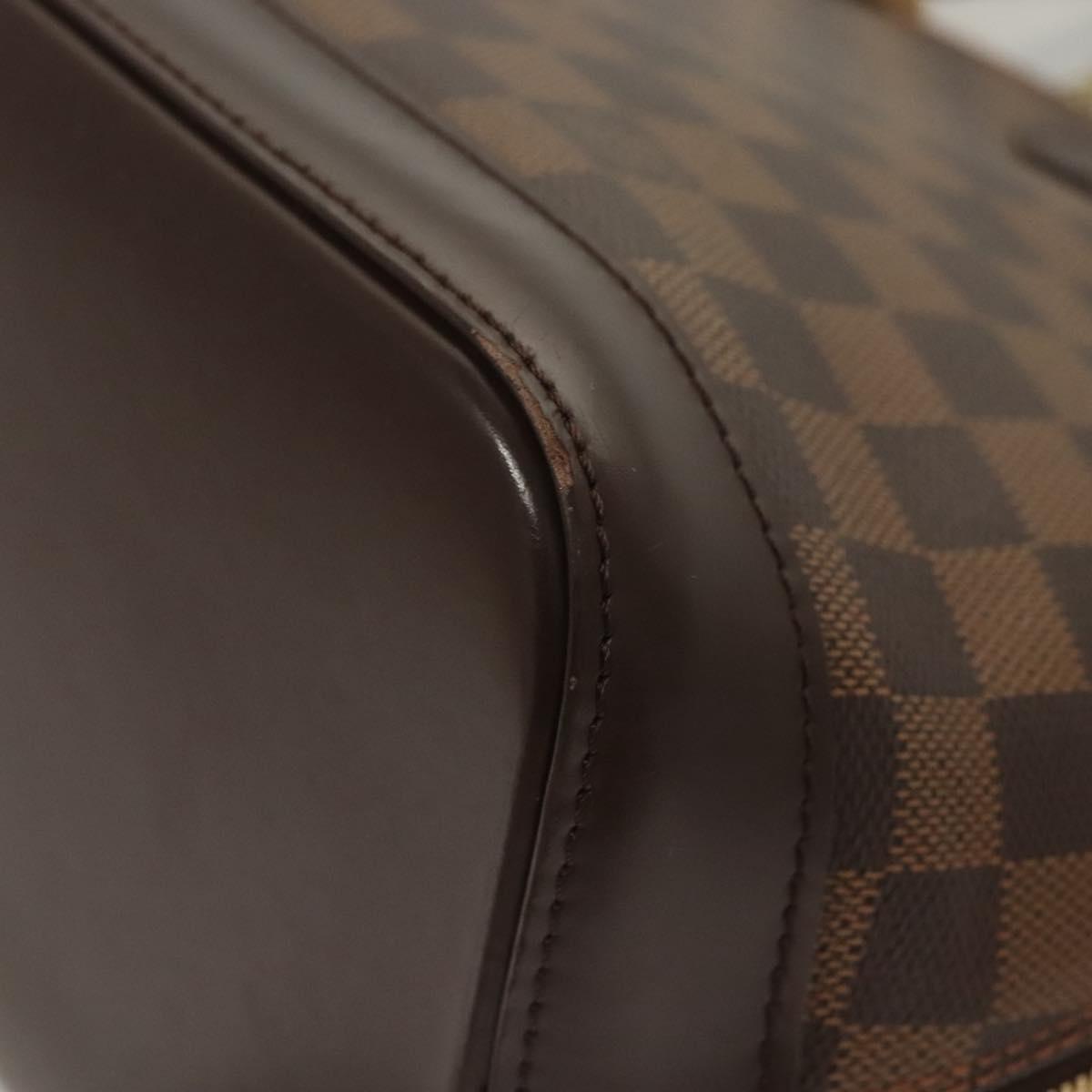 Louis Vuitton Alma BB, Brown, Canvas, handbag