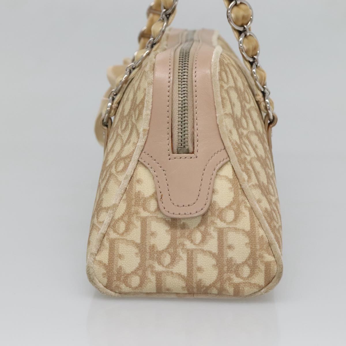 Dior Romantique, Beige, Canvas, handbag