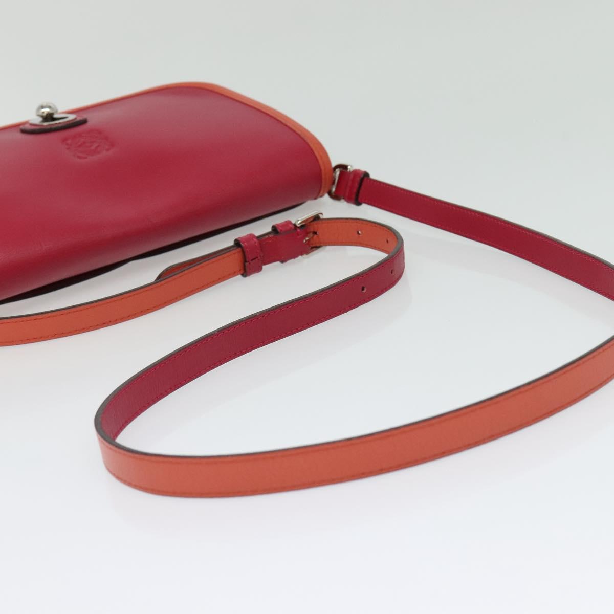 Loewe Ines, Pink, Leather, shoulder