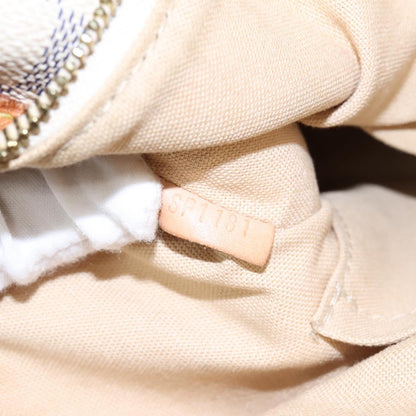 Louis Vuitton Siracusa, Grey, Canvas, shoulder
