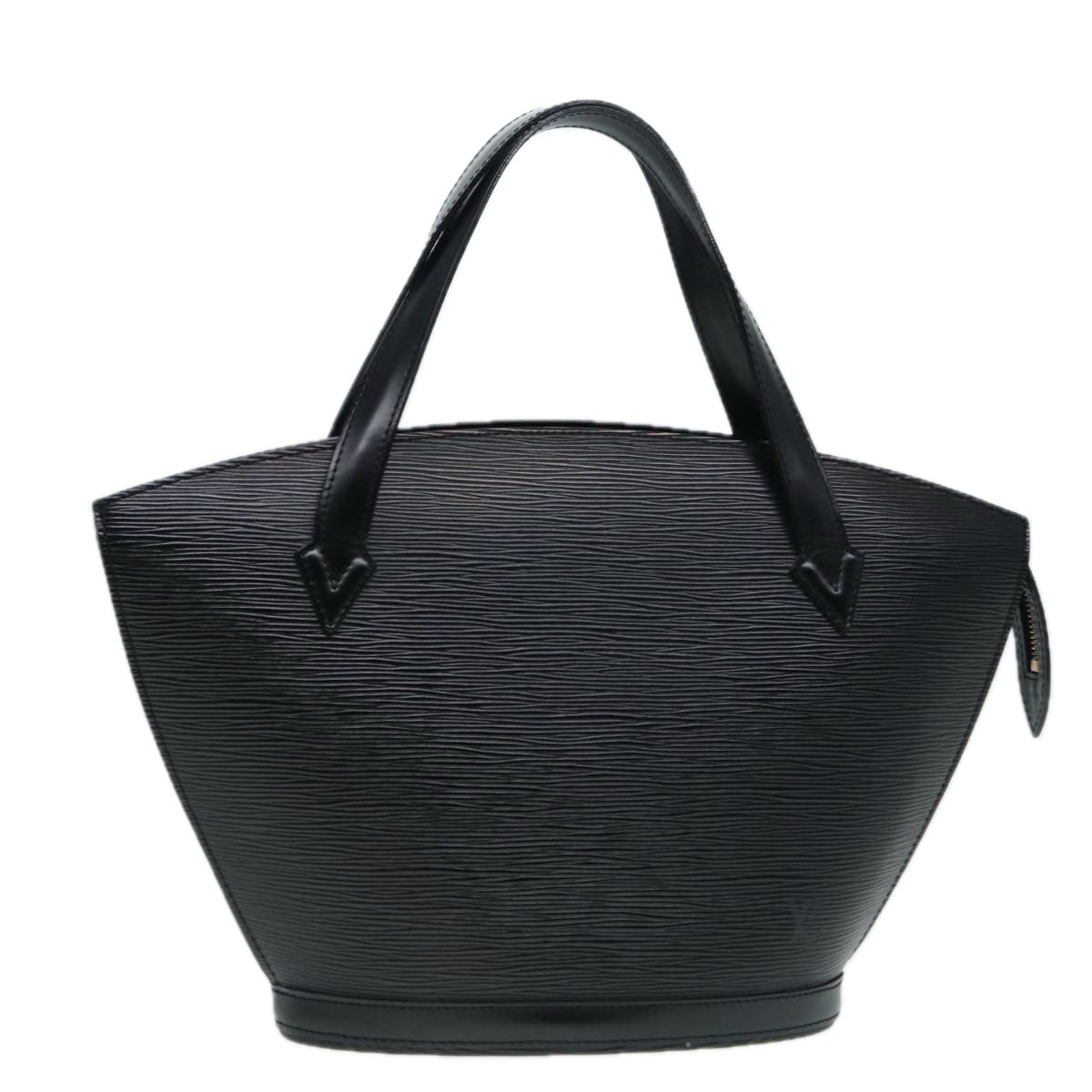 Louis Vuitton Saint Jacques, Black, Leather, handbag