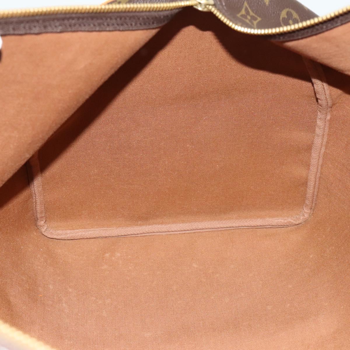 Louis Vuitton Keepall 60, Brown, Canvas, travel
