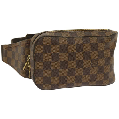Louis Vuitton Geronimos, Brown, Canvas, shoulder