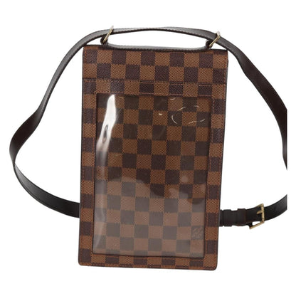 Louis Vuitton Portobello, Brown, Canvas, shoulder