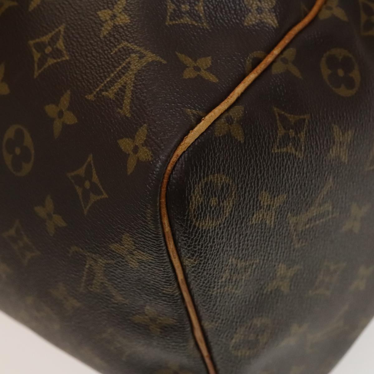 Louis Vuitton Keepall 45, Brown, Canvas, travel