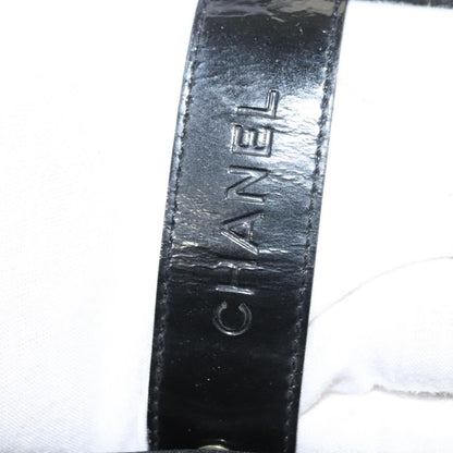 Chanel Chocolate bar, Black, Canvas, handbag