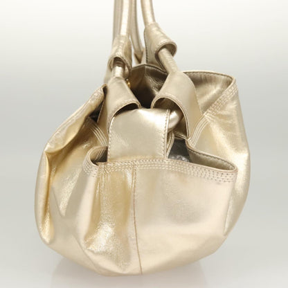 Loewe Anagram Logo Nappa Aire Hand Bag Leather, GOLD, LEATHER, Handbag