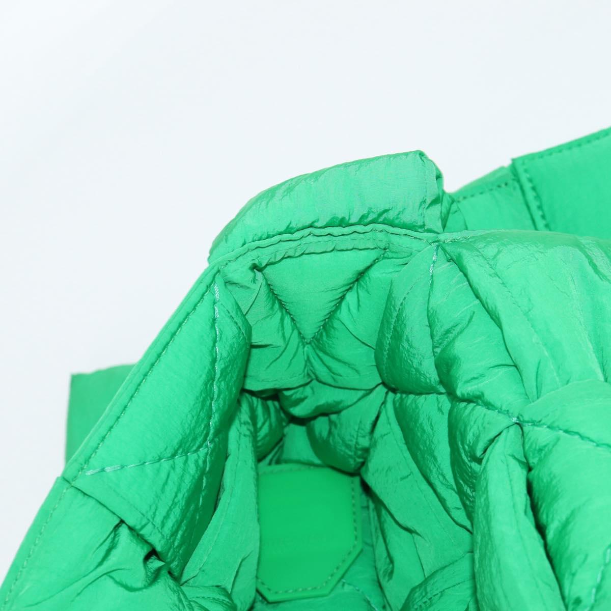 Bottega Veneta Cassette, Green, NYLON, shoulder