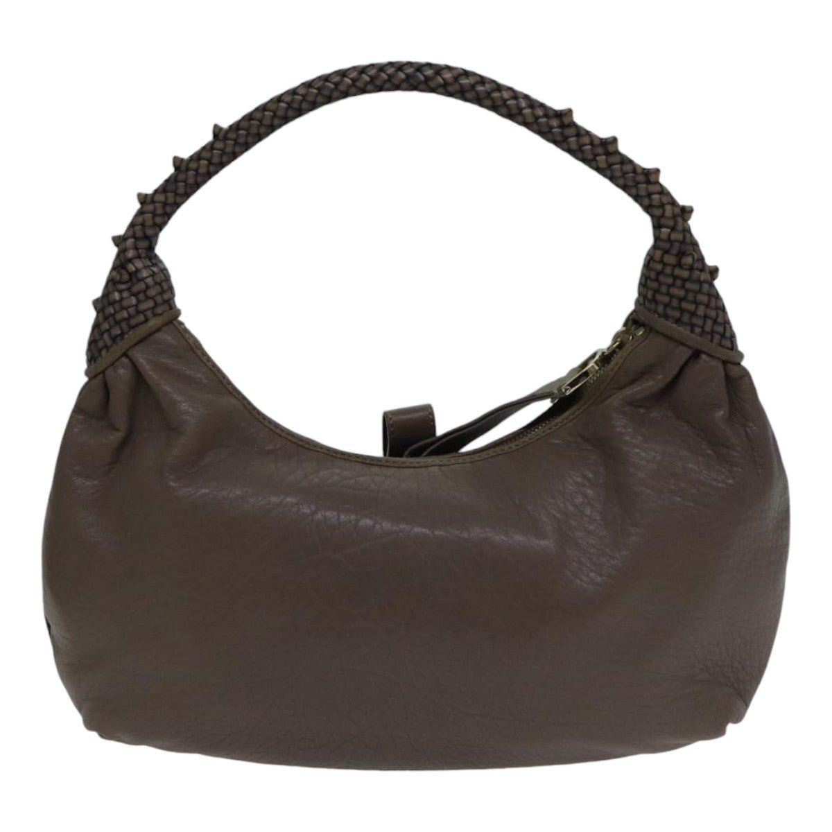 Fendi Hobo, Brown, Leather, handbag