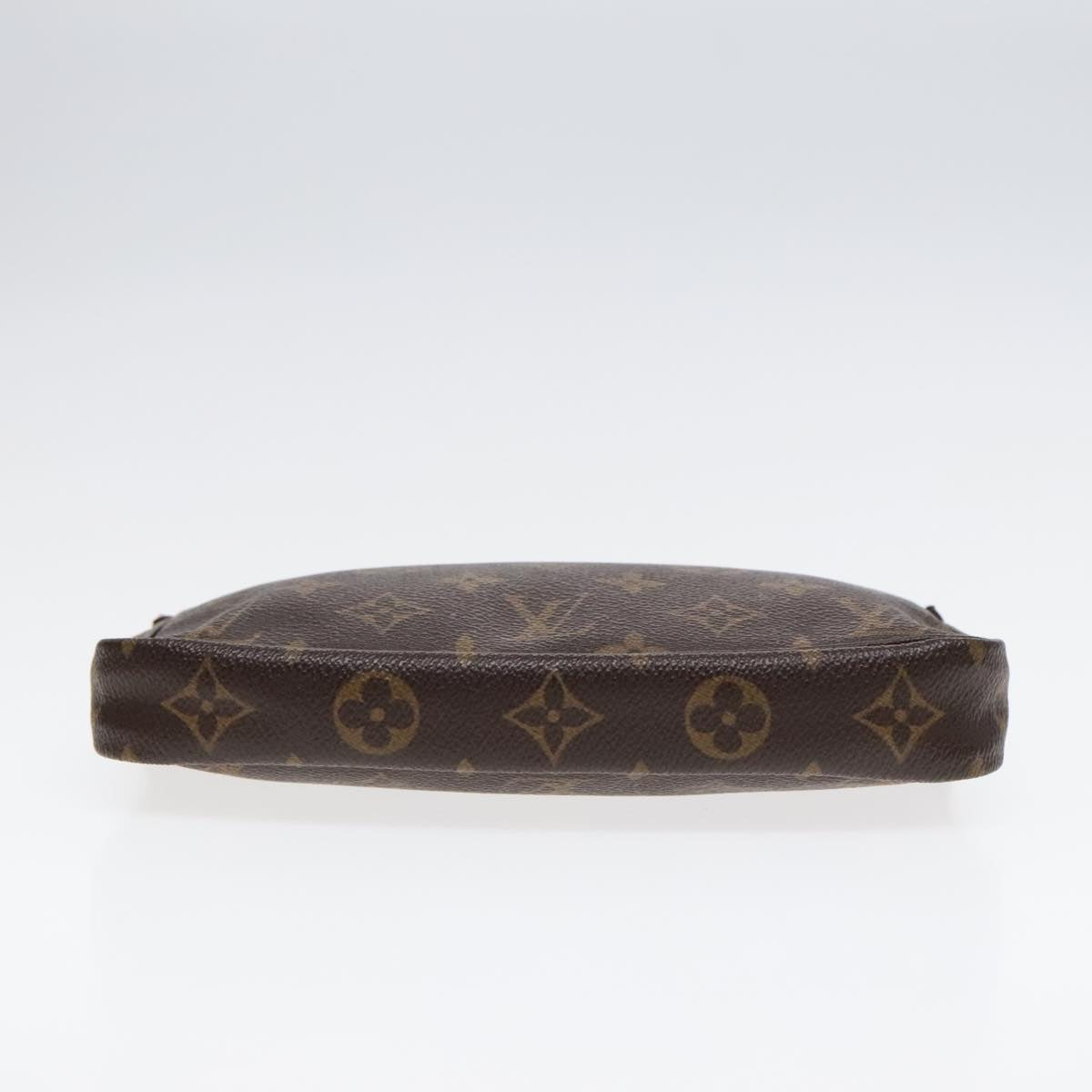 Louis Vuitton Pochette Accessoire, Brown, Canvas, clutch