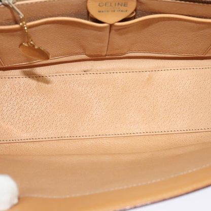 Céline Macadam, Brown, Canvas, shoulder