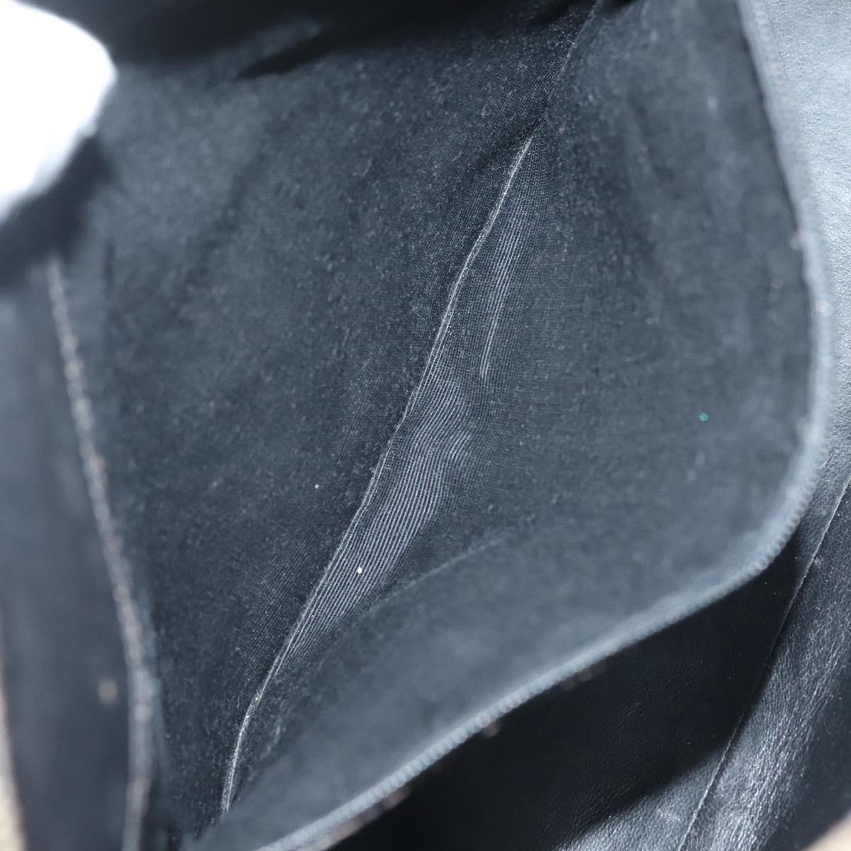 Chanel Coco Mark, Black, Leather, tote