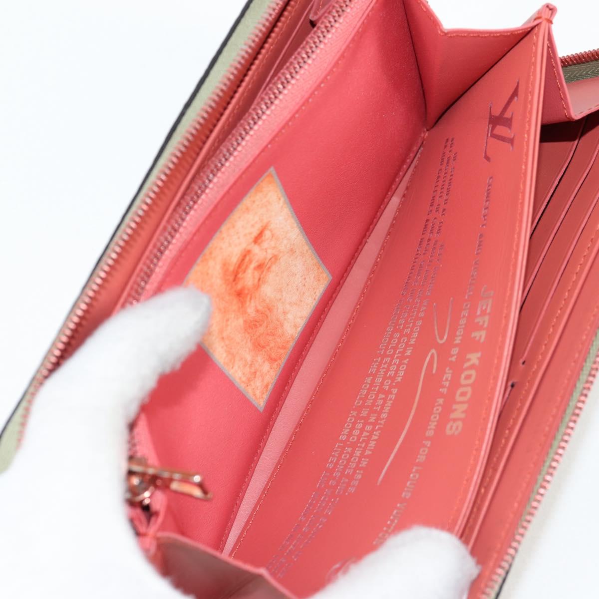 Louis Vuitton Zippy wallet, Green, Canvas, wallet