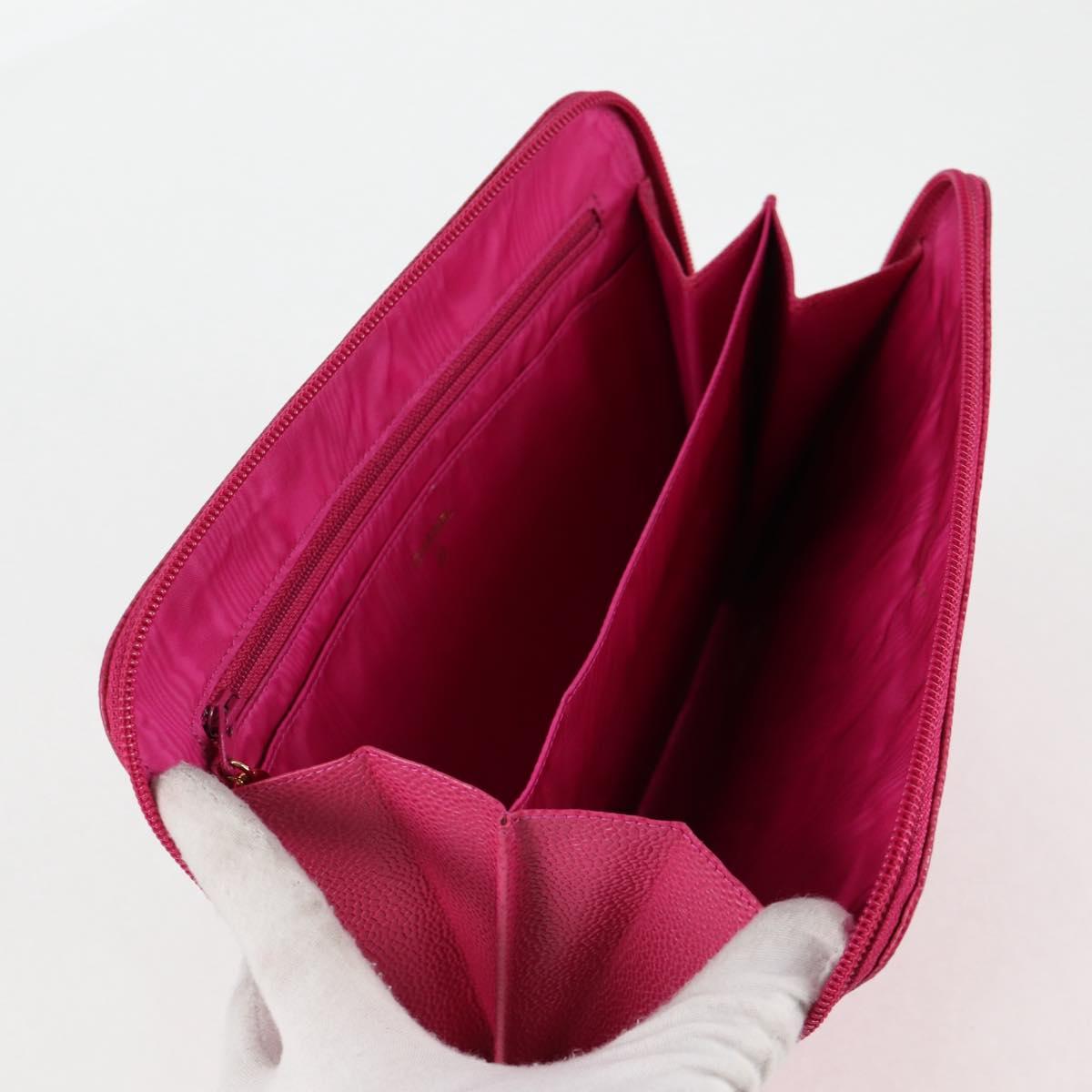 Chanel Coco Mark, Pink, Leather, clutch