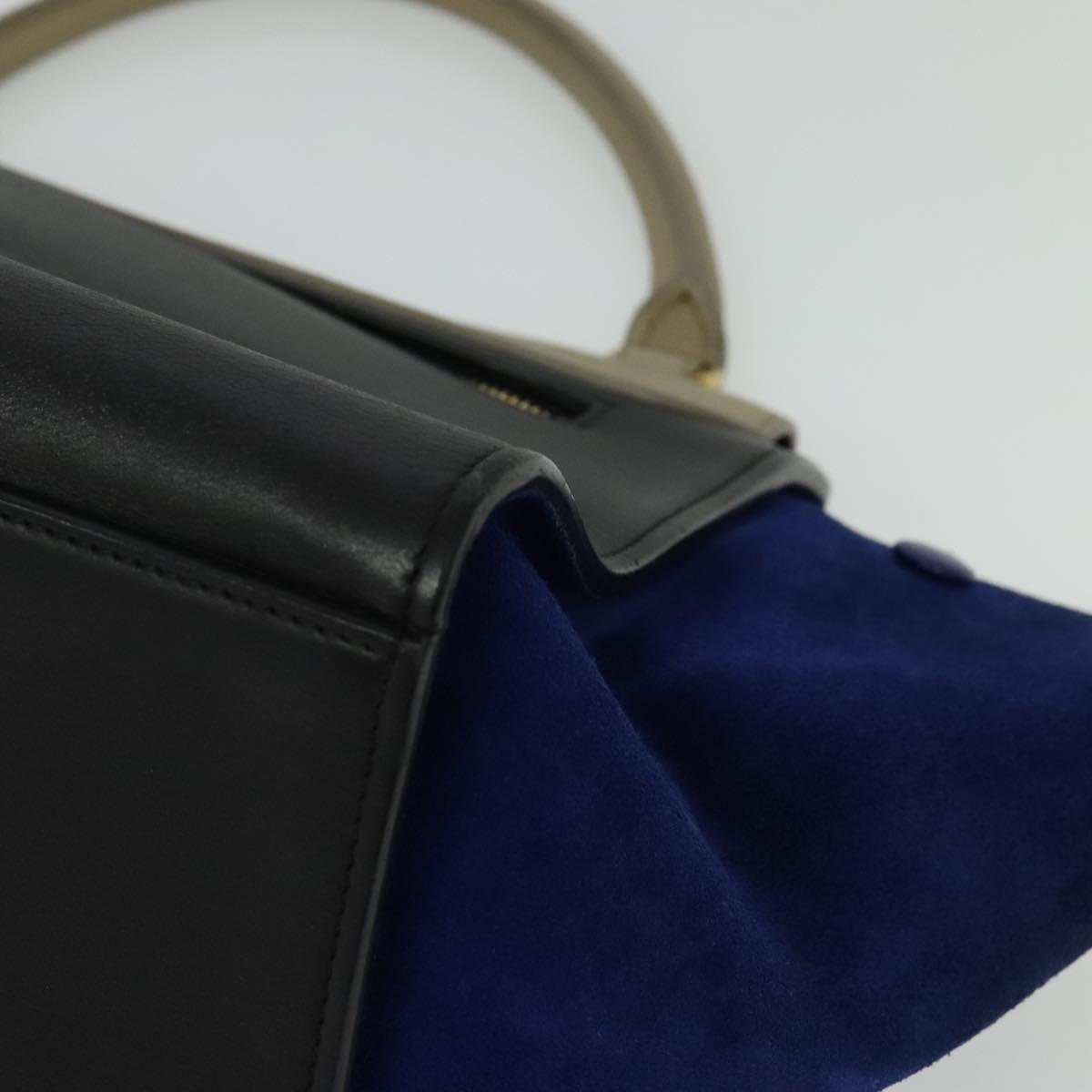 Céline Trapèze, Multicolour, Leather, handbag