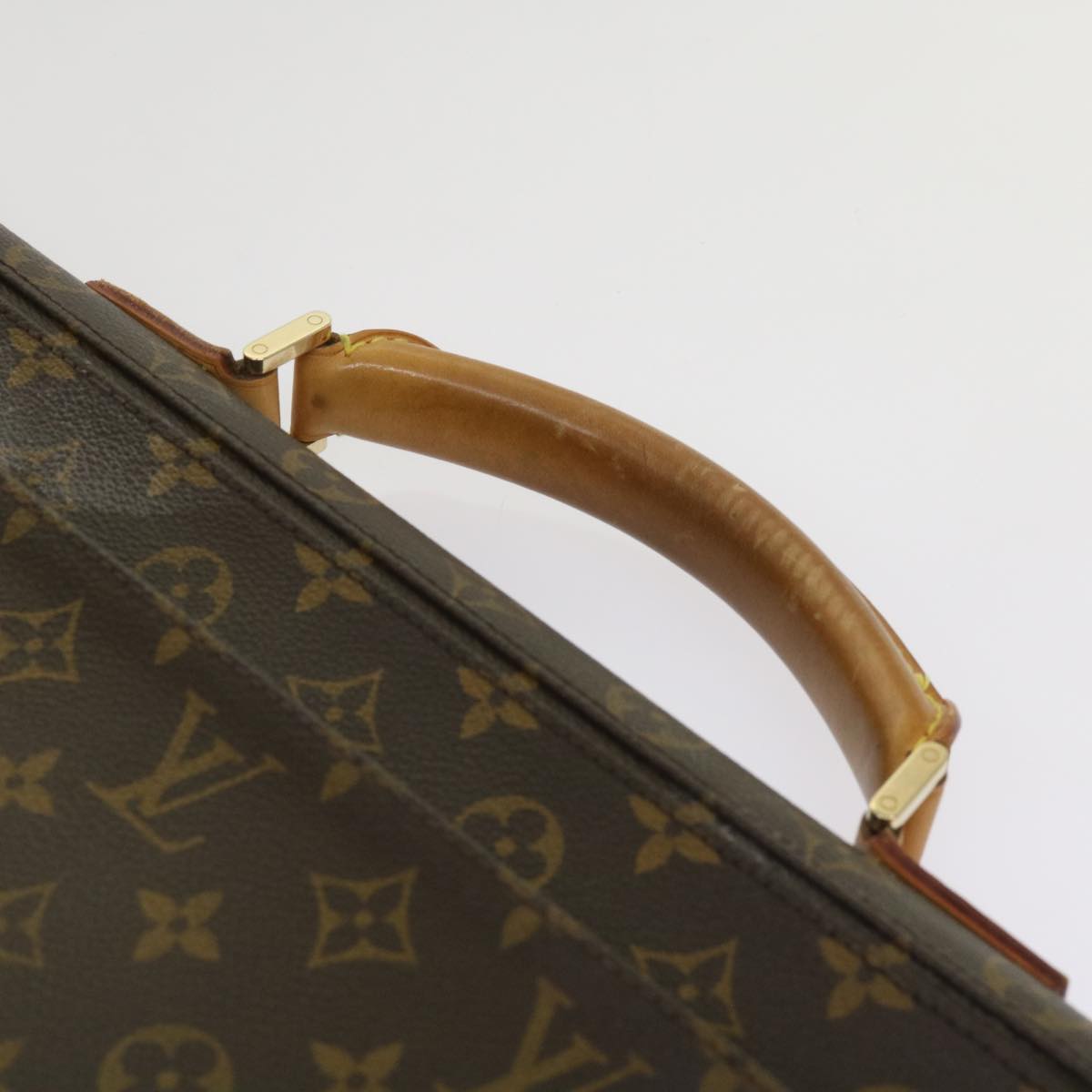 Louis Vuitton Laguito, Brown, Canvas, handbag