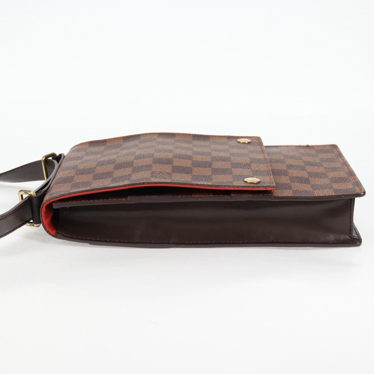 Louis Vuitton Portobello, Brown, Canvas, shoulder