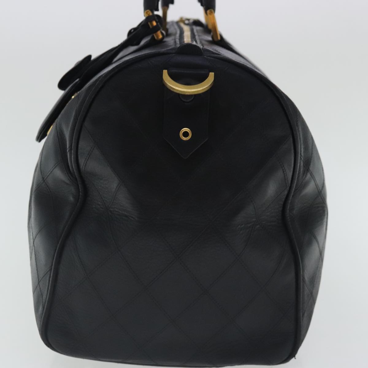 Chanel Coco Mark, Black, Leather, travel