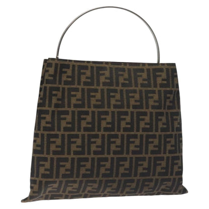 Fendi Zucca, Brown, Canvas, handbag