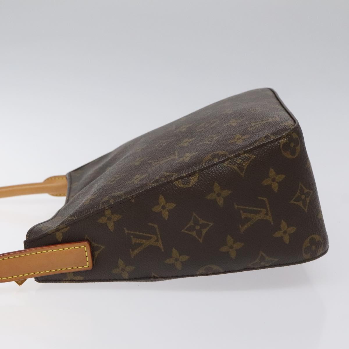 Louis Vuitton Looping MM, Brown, Canvas, shoulder