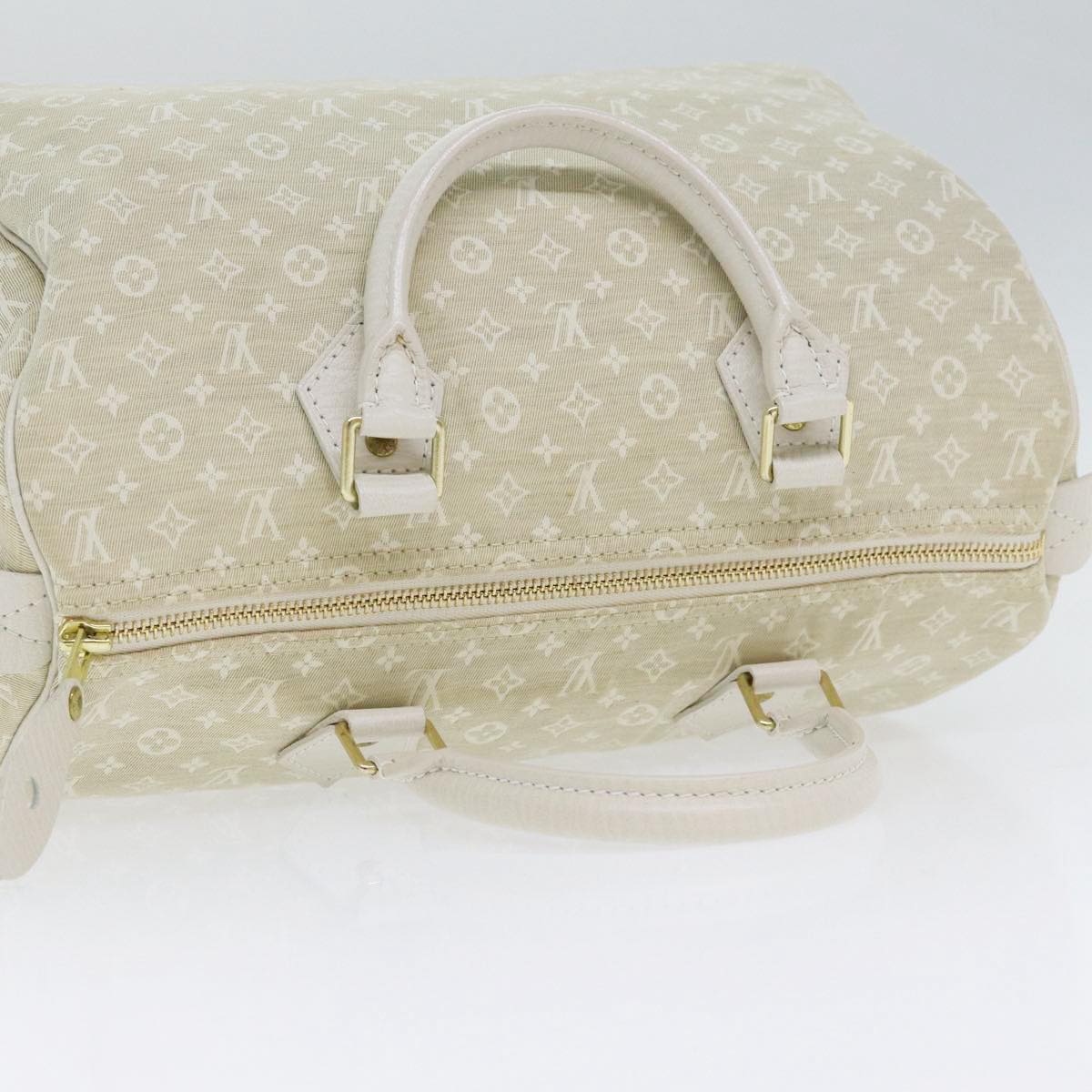 Louis Vuitton Speedy 30, Beige, Canvas, handbag