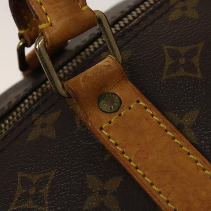 Louis Vuitton Keepall Bandoulière 60, Brown, Canvas, travel