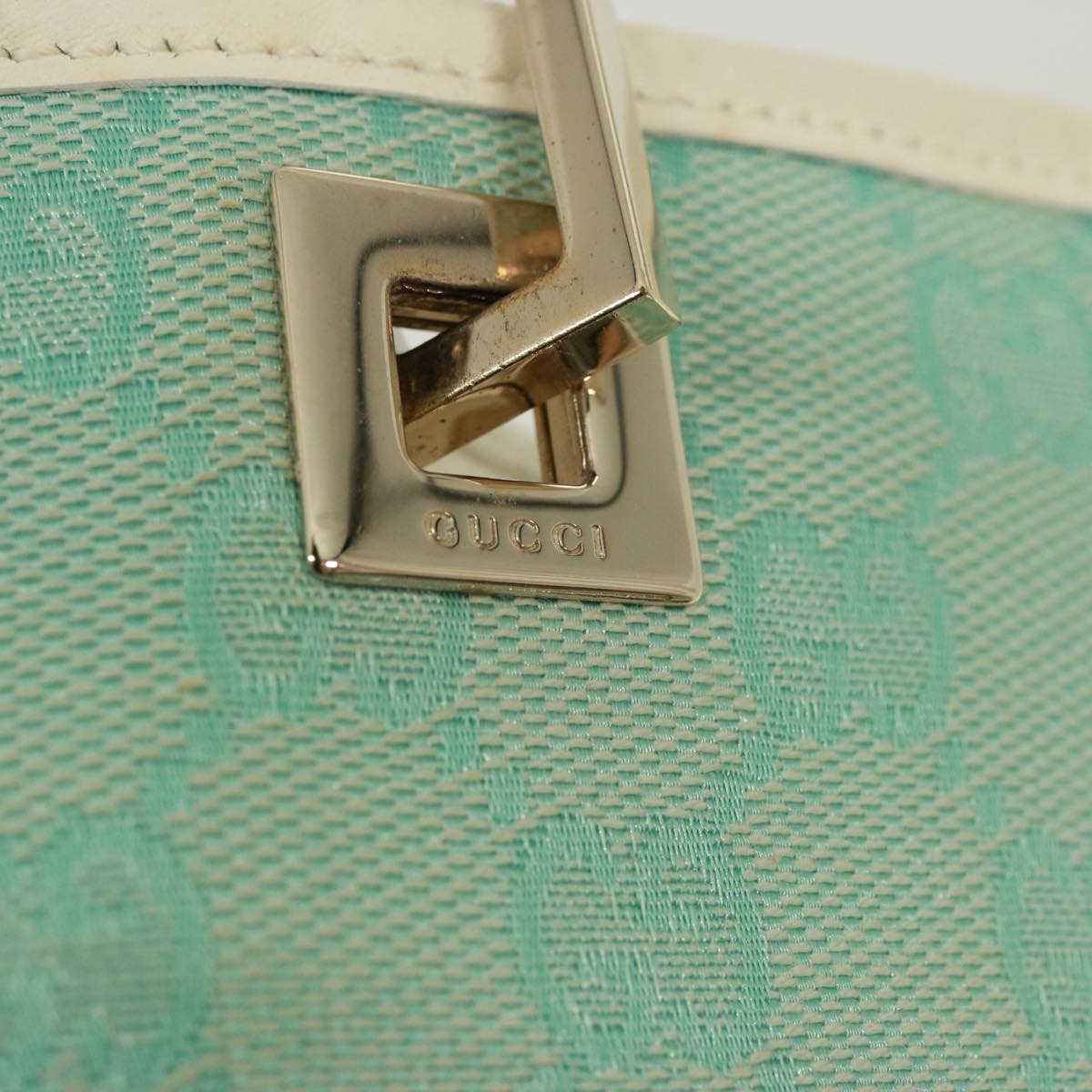 Gucci GG canvas, Blue, Canvas, shoulder