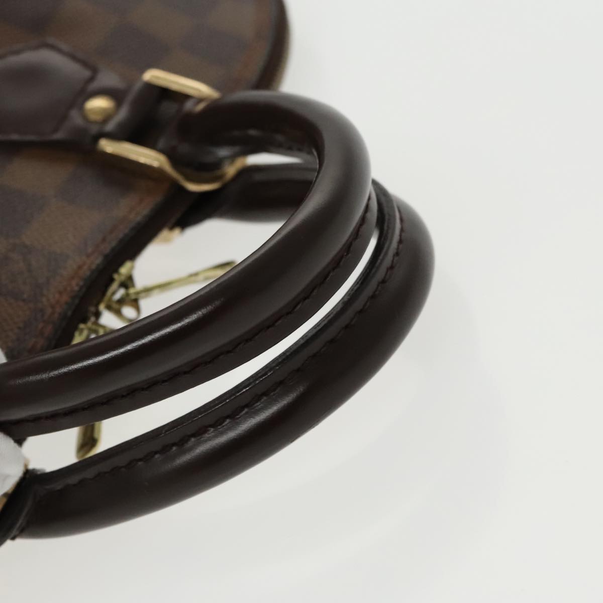 Louis Vuitton Vintage Alma Handbag Damier, BROWN, CANVAS, Handbag