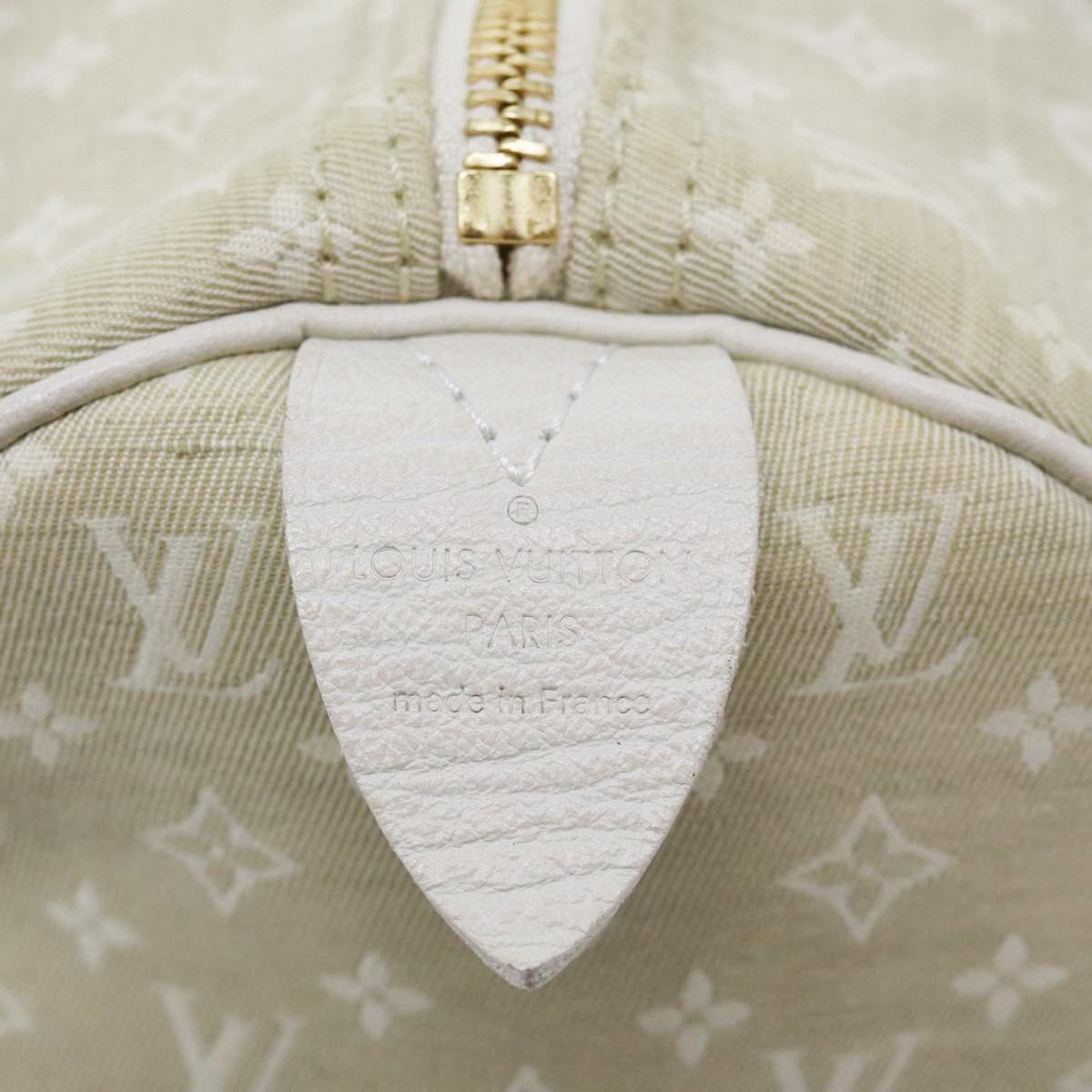 Louis Vuitton Speedy 30, Beige, Canvas, handbag