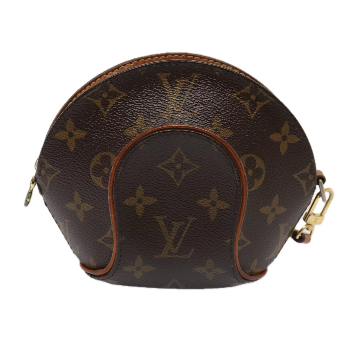 Louis Vuitton Ellipse, Brown, Canvas, clutch