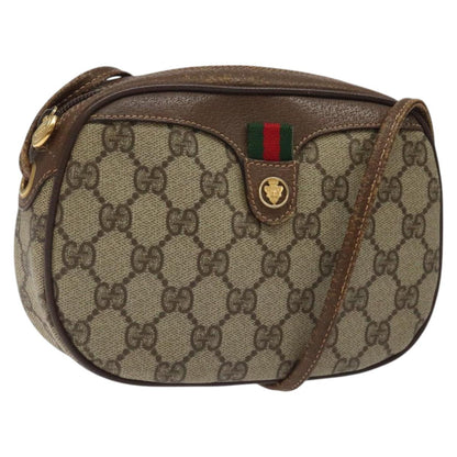 Gucci Ophidia, Beige, Canvas, shoulder