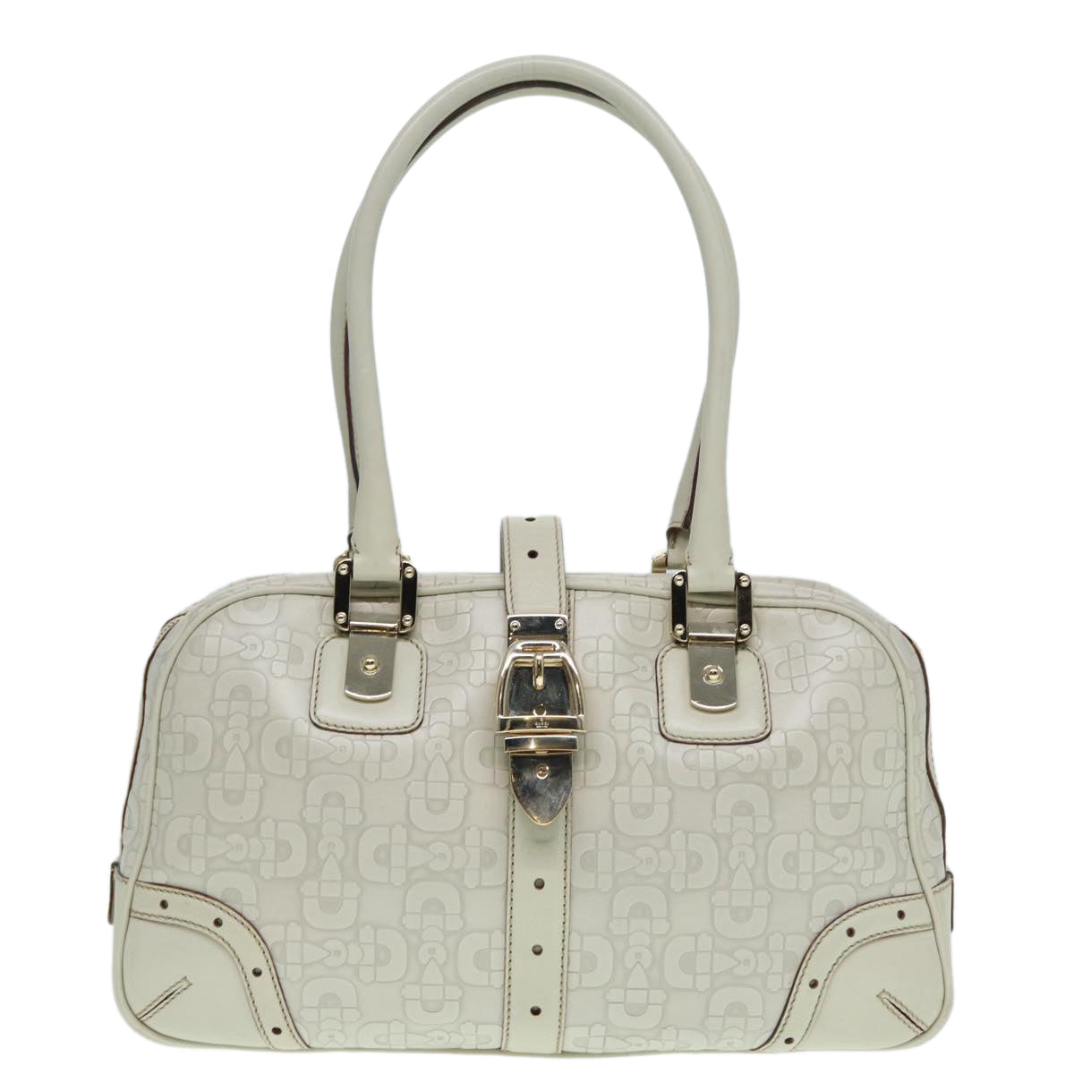 Gucci Horsebit, Beige, Leather, shoulder