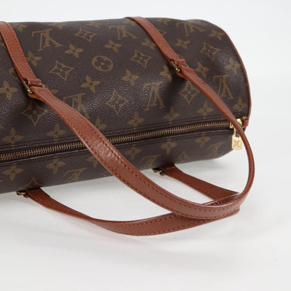 Louis Vuitton Papillon 30, Brown, Canvas, handbag
