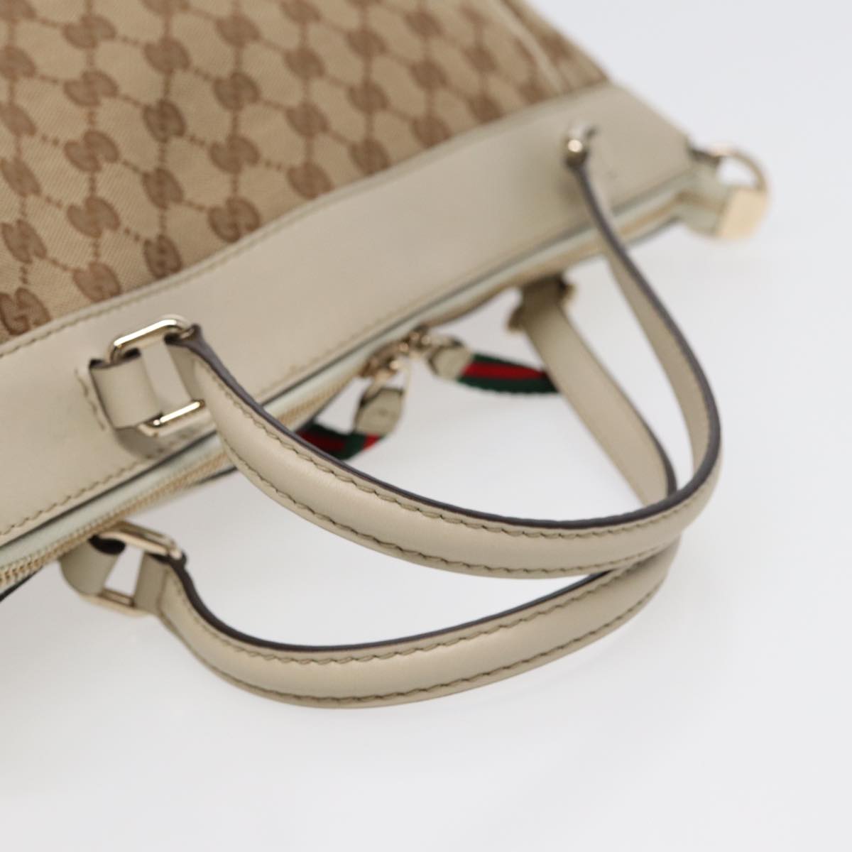 Gucci Sherry, Beige, Canvas, tote