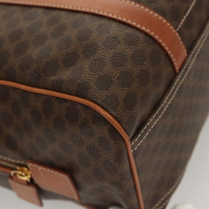 Céline Macadam, Brown, Canvas, handbag