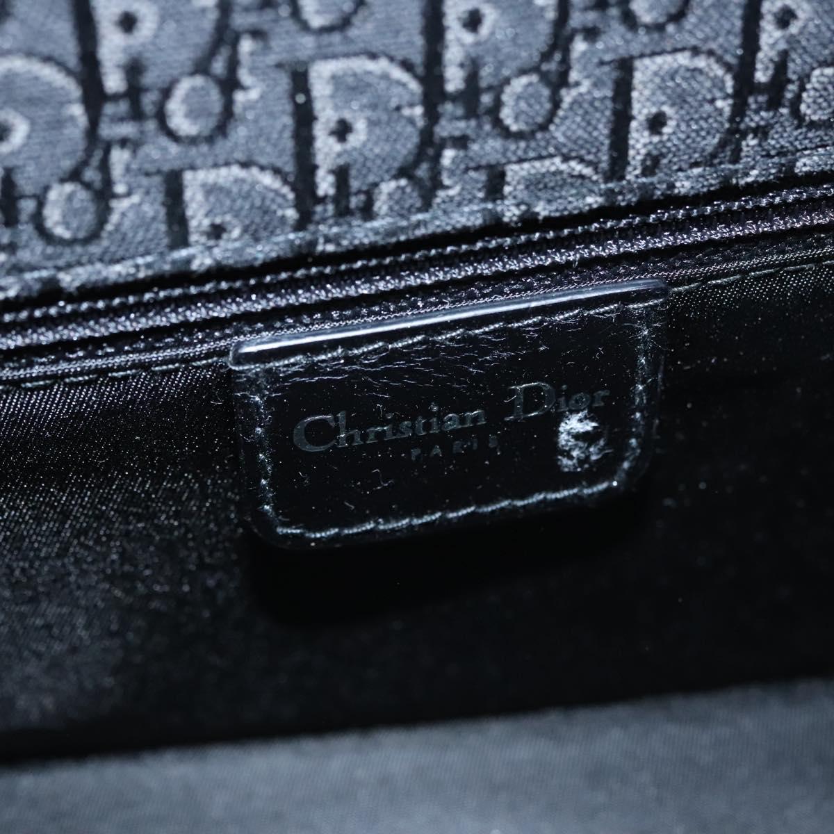 Dior Trotter, Black, Canvas, shoulder