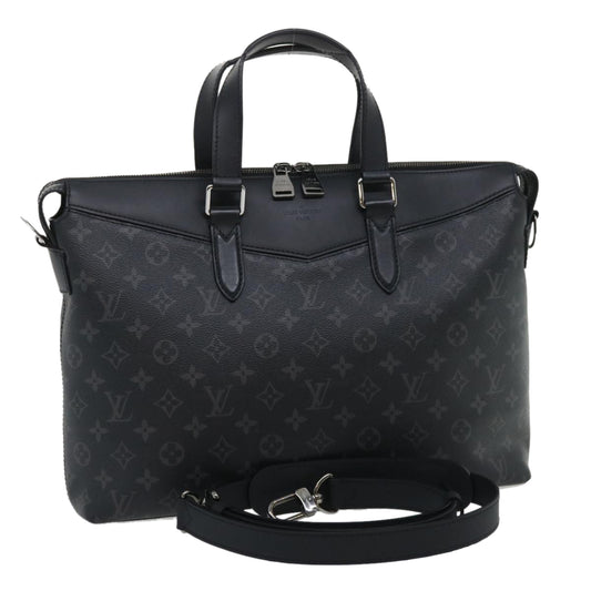 Louis Vuitton Explorer Tote Monogram Eclipse Canvas, BLACK, CANVAS, Tote bag