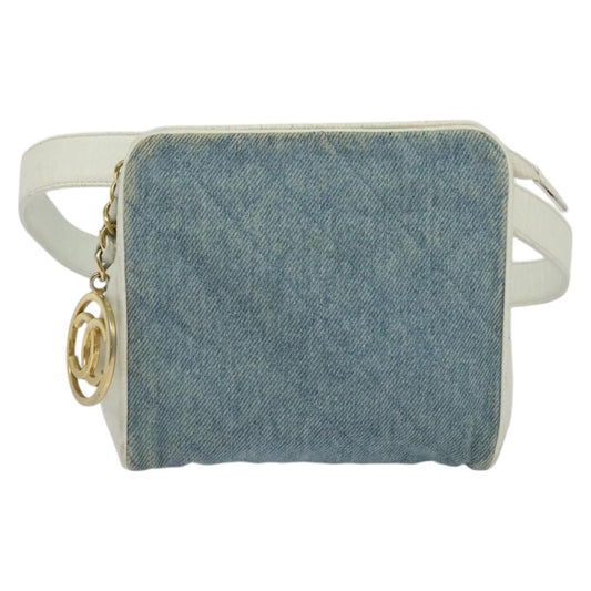 Chanel, Blue, Denim - Jeans, shoulder