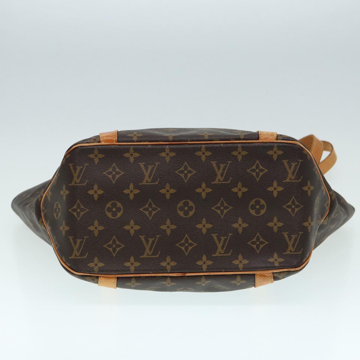 Louis Vuitton Shopping, Brown, Canvas, tote