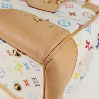 Louis Vuitton Beverly, White, Canvas, handbag
