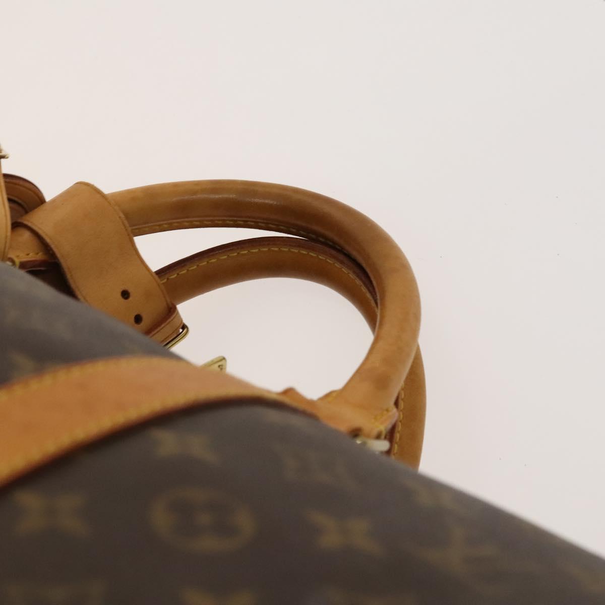 Louis Vuitton Keepall 60, Brown, Canvas, travel