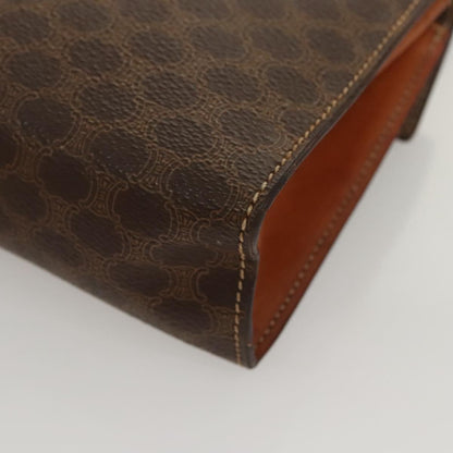 Céline Macadam, Brown, Canvas, handbag