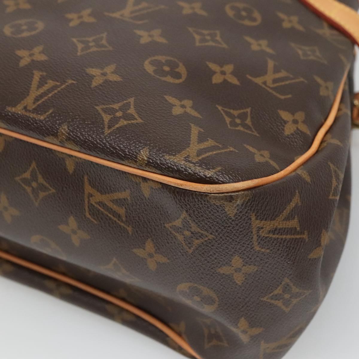 Louis Vuitton Batignolles Horizontal, Brown, Canvas, shoulder
